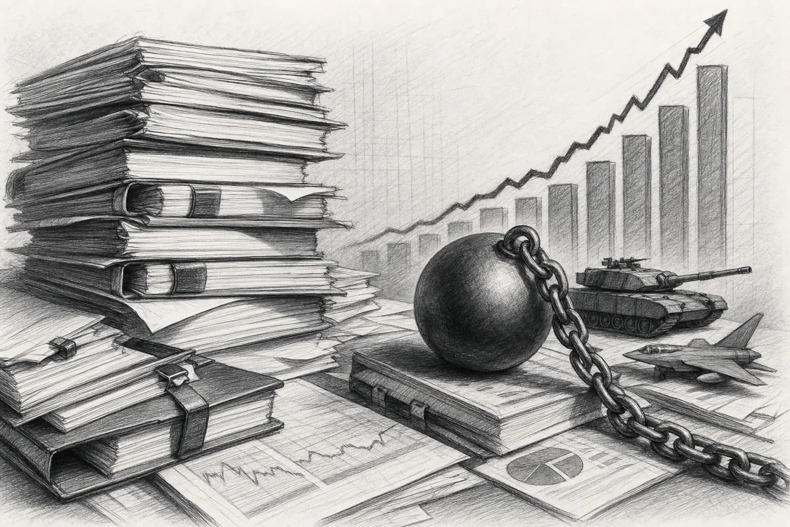 PLF 2027 : 21,2 Md€ de plus, la dette absorbe près des deux tiers de la hausse